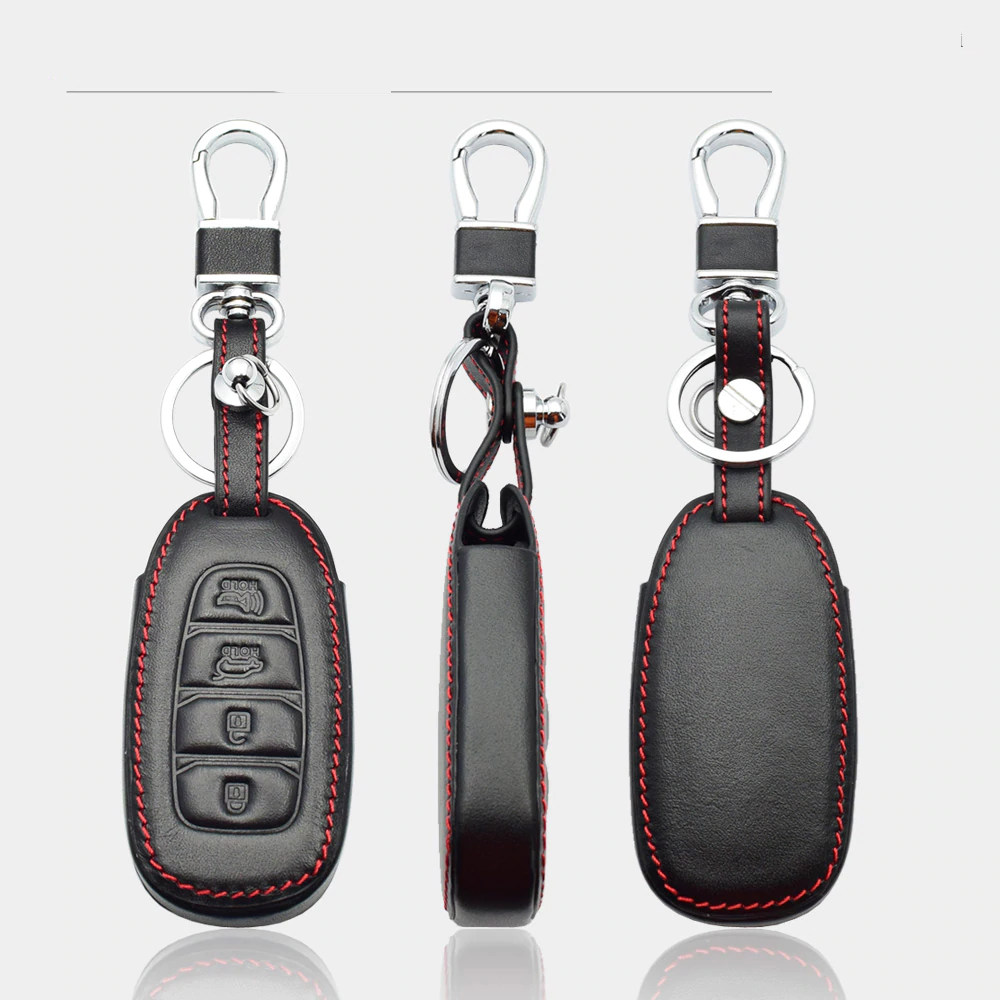 Bao da chìa khóa xe Hyundai Elantra 2019 9 bao da chia khoa xe hyundai elantra 2019 4