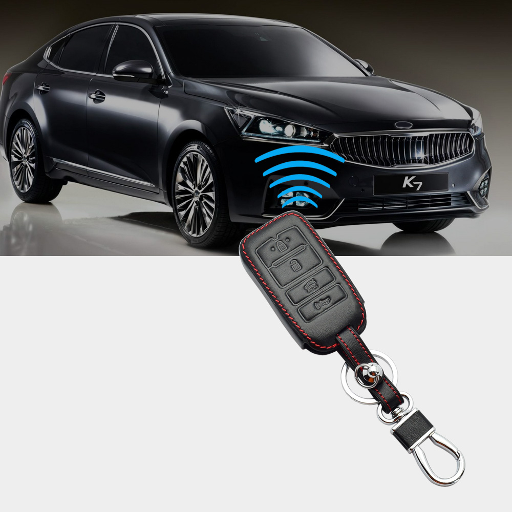 Bao da chìa khóa xe Kia Sorento 8 bao da chia khoa xe kia sorento 4