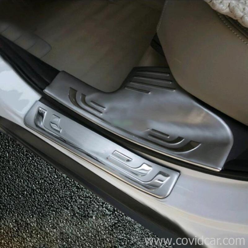 Bộ ốp bậc cửa trong ngoài inox cho Honda CRV 2012-2015 5 bo op bac cua trong ngoai inox cho honda crv 2012 2015 3