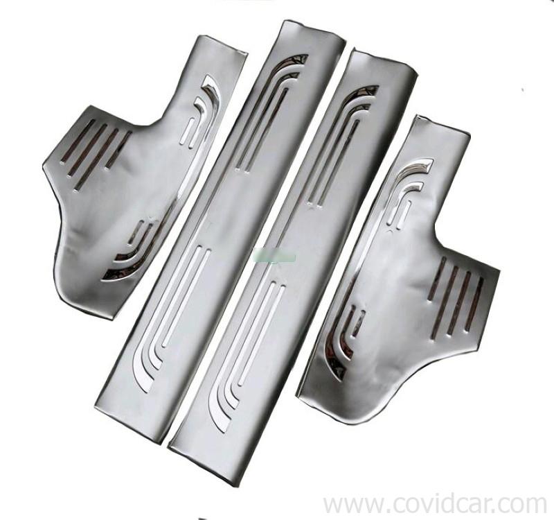 Bộ ốp bậc cửa trong ngoài inox cho Honda CRV 2012-2015 3 bo op bac cua trong ngoai inox cho honda crv 2012 2015