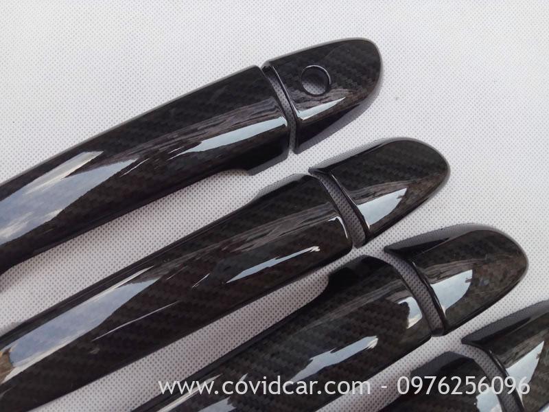 Ốp hõm tay nắm cửa cacbon Mazda CX-3 CX3 8 0 8b61f0