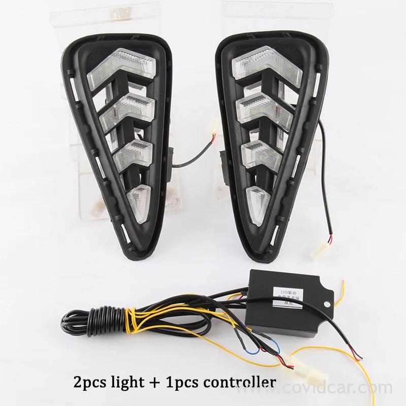 2PCS LED Daytime Running Light For Toyota Camry MK7 XV50 2015-2017 Car Accessories Waterproof ABS 12V DRL Fog Lamp Decoration 2PCS LED Daytime Running Light For Toyota Camry MK7 XV50 2015-2017 Car Accessories Waterproof ABS 12V DRL Fog Lamp Decoration