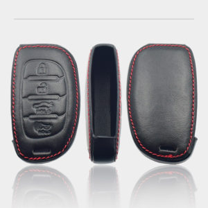 Bao da chìa khóa xe Elantra Sonata Tucson chìa từ 4 nút 1 Bao da chìa khóa xe Elantra Sonata Tucson chìa từ 4 nút