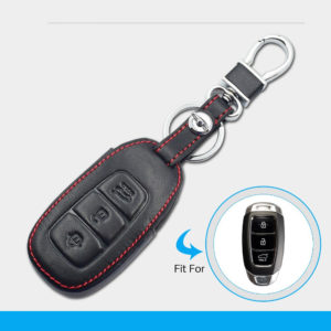 Bao da chìa khóa xe Hyundai Santafe 2019 2 Bao da chìa khóa xe Hyundai Santafe 2019