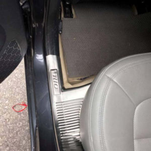 Ốp bậc cửa trong ngoài Kia Rio