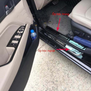 Ốp bậc cửa trong ngoài Titan Hyundai Elantra 3 Ốp bậc cửa trong ngoài Titan Hyundai Elantra