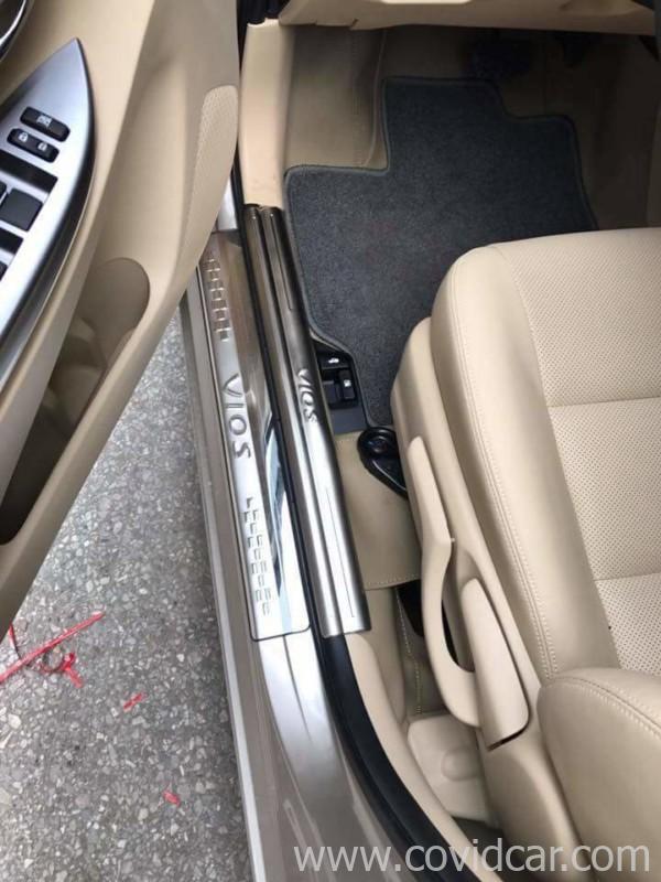 Ốp bậc cửa trong ngoài Toyota Vios Ốp bậc cửa trong ngoài Toyota Vios