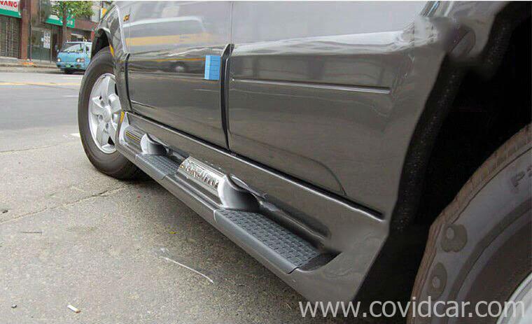 Bậc lên xuống Hyundai Santafe 2007-2012 (Bậc gồ) Bậc lên xuống Hyundai Santafe 2007-2012 (Bậc gồ)