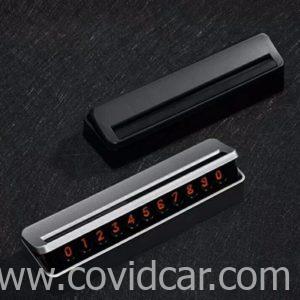 Bảng số điện thoại trên ô tô