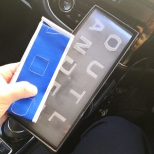 Bộ chữ Outlander độ nắp ca pô