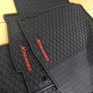 Lót sàn cao su Mitsubishi Xpander 3 hàng ghế 2 Bộ Lót Sàn Cao Su 3 Hàng Ghế Xpander