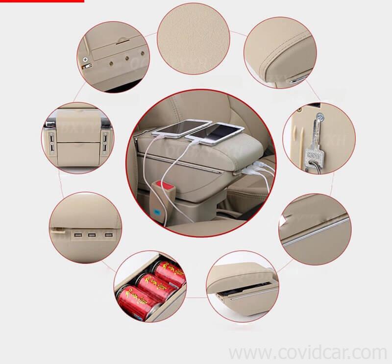 Hộp tỳ tay Honda Jazz Hộp tỳ tay Honda Jazz