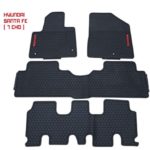 Lót sàn cao su Hyundai Santafe 3 hàng ghế
