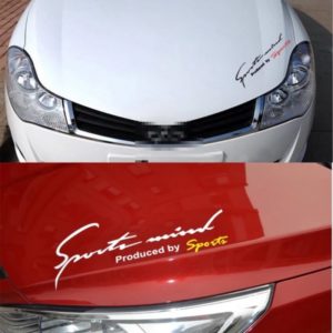 Tem nắp ca pô Sport mind cao cấp