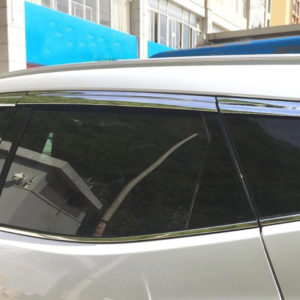 Vè mưa mạ 6 chi tiết Hyundai Santafe cao cấp