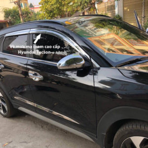 Vè mưa mạ crom cao cấp Hyundai Tucson