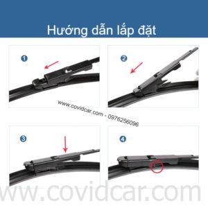 Bộ 2 gạt mưa theo xe Audi Q7