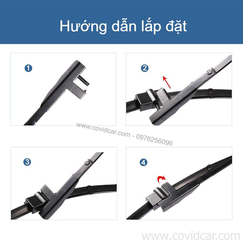 Bộ 2 gạt mưa theo xe BMW 3 Series Bộ 2 gạt mưa theo xe BMW 3 Series