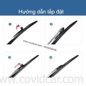 Bộ 2 gạt mưa theo xe Chevrolet Captiva