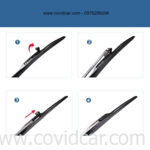 Bộ 2 gạt mưa theo xe Chevrolet Lacetti cao cấp