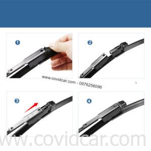 Bộ 2 gạt mưa theo xe Chevrolet Trailblazer