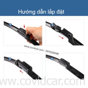 Bộ 2 gạt mưa theo xe Chevrolet TRAX