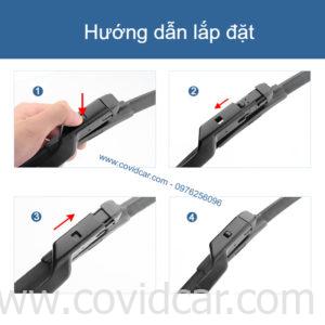 Bộ 2 gạt mưa theo xe Land Rover Discovery L318 L319 L462