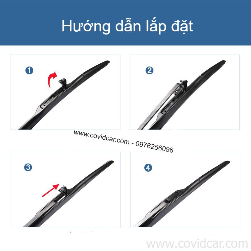 Bộ 2 gạt mưa theo xe Land Rover Discovery L318 L319 L462 Bộ 2 gạt mưa theo xe Land Rover Discovery L318 L319 L462