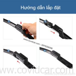 Bộ 2 gạt mưa theo xe Mercedes Benz GLE cao cấp