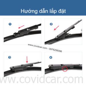 Bộ 2 gạt mưa theo xe Mercedes Sprinter cao cấp