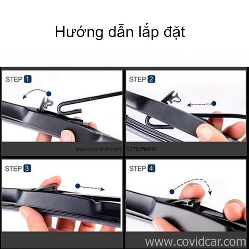 Bộ 2 gạt mưa theo xe TOYOTA FJ cao cấp Bộ 2 gạt mưa theo xe TOYOTA FJ cao cấp