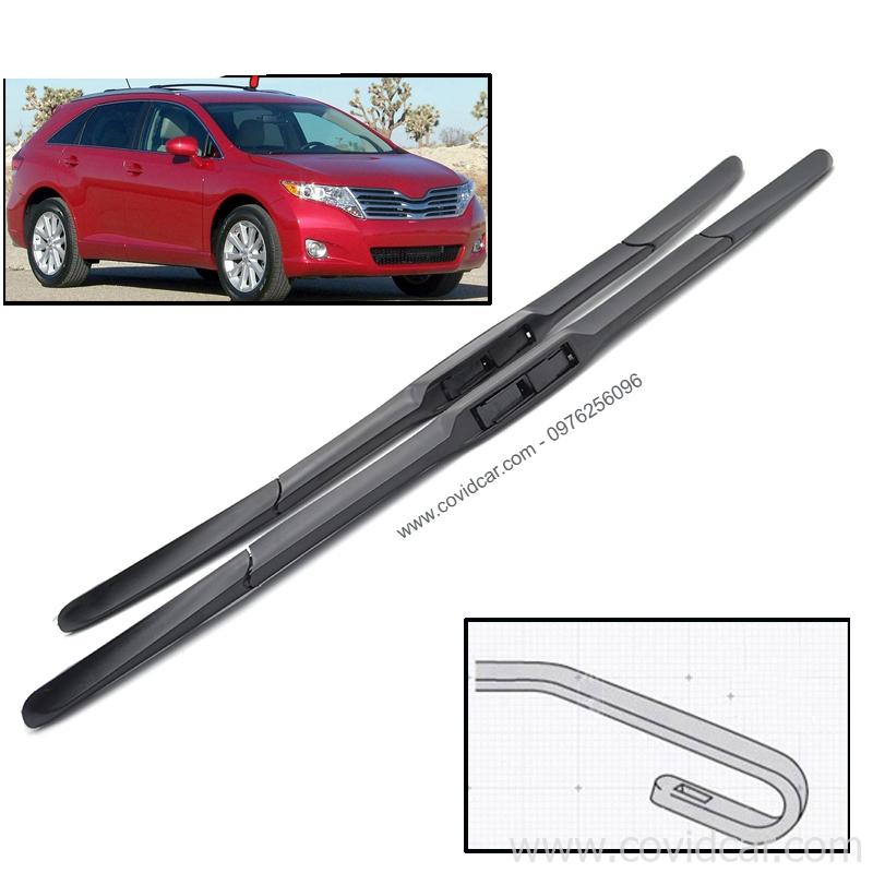 Bộ 2 gạt mưa theo xe Toyota Venza Bộ 2 gạt mưa theo xe Toyota Venza