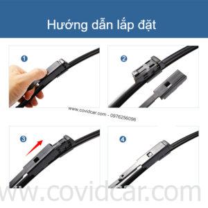 Bộ 2 gạt mưa theo xe Volvo V90