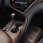 Bộ ốp nội thất dán ABS Gỗ Vàng Cho Xe Toyota Camry 2019 – 2020