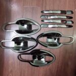 Bộ ốp tay nắm cửa cacbon cho xe Mazda