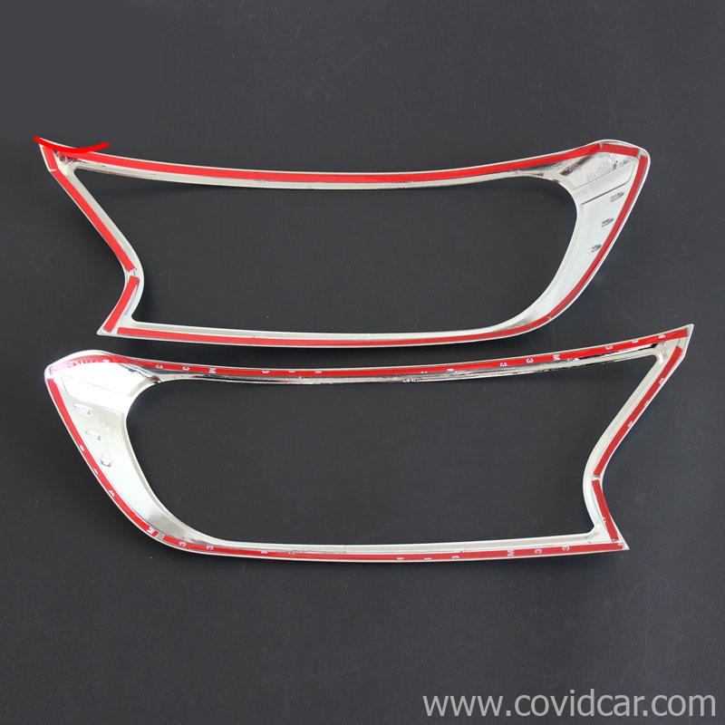 Bộ ốp viền đèn pha Ford Everest 2018-2020 Bộ ốp viền đèn pha Ford Everest 2018-2020