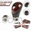 Tay nắm cần số vân gỗ cao cấp