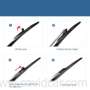 Bộ 2 chổi gạt mưa trước theo xe Hyundai I20 2008-2019