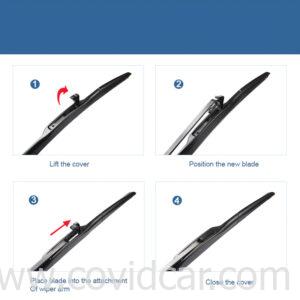 Bộ 2 gạt mưa trước theo xe Hyundai Sonata 2005-2010