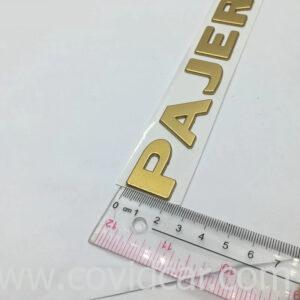 Chữ nổi 3D Pajero cho Mitsubishi Pajero