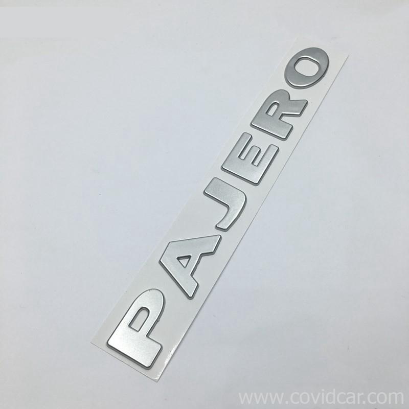 chu noi 3d pajero cho mitsubishi pajero 2