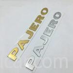 Chữ nổi 3D Pajero cho Mitsubishi Pajero