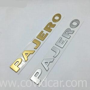 Chữ nổi 3D Pajero cho Mitsubishi Pajero