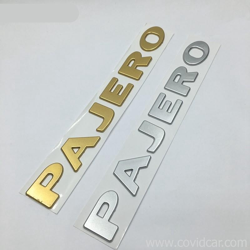 chu noi 3d pajero cho mitsubishi pajero