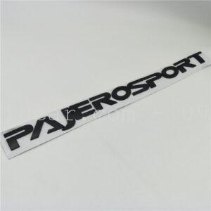 Chữ nổi độ capo cho Mitsubishi Pajero Sport