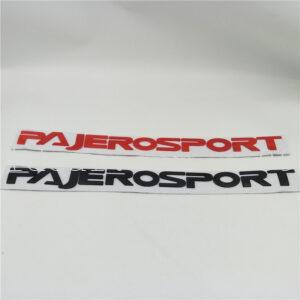 Chữ nổi độ capo cho Mitsubishi Pajero Sport