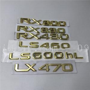 Chữ nổi Lexus LS300 RX300 GS300 LS400 RX330 RX350 RX430 LS460 LS600hl