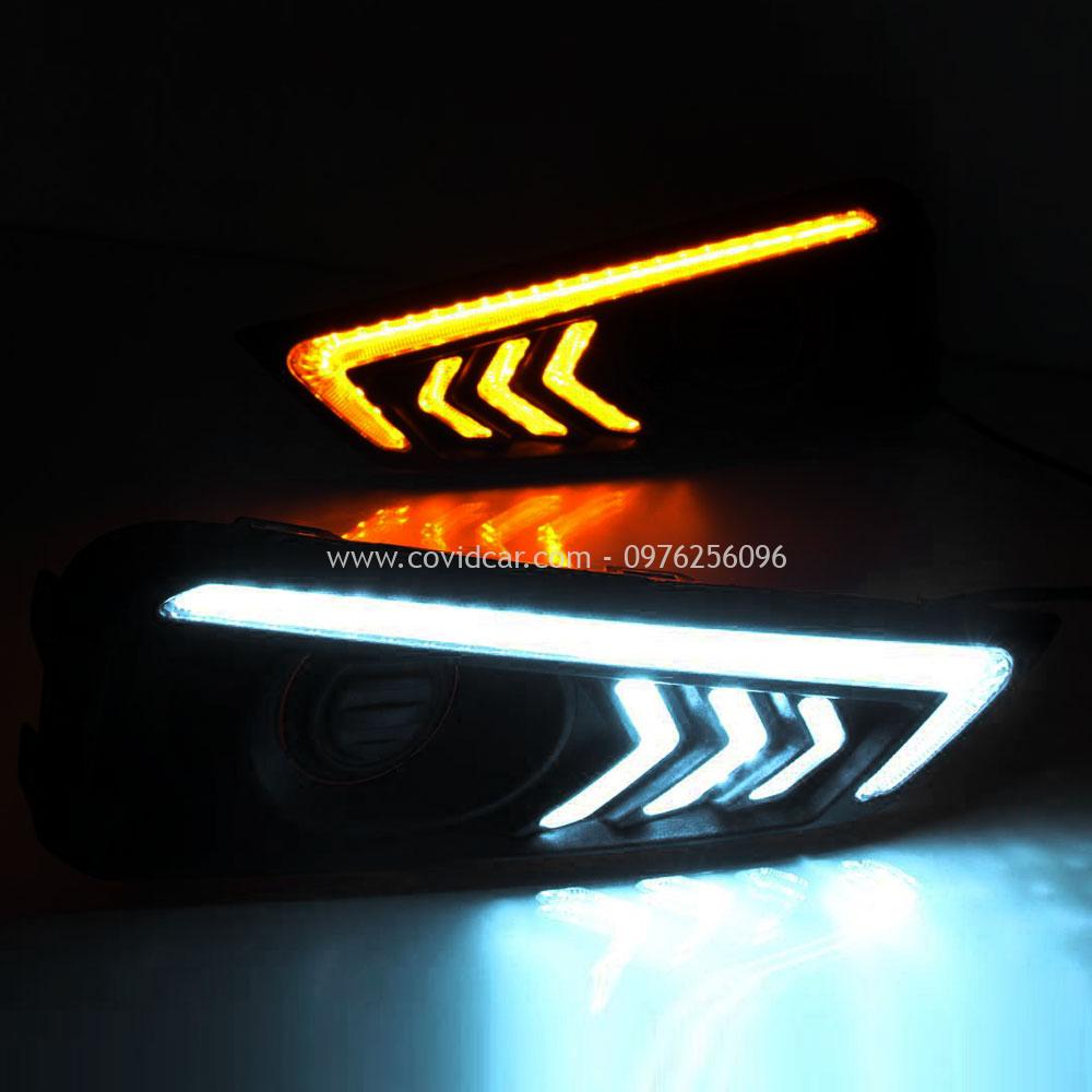 Den drl bi gam loi cho xe honda city 2015 2016 9