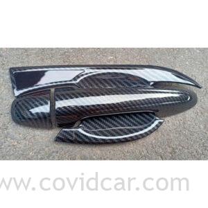 Ốp tay nắm cửa Cacbon cho Vios 2014-2017