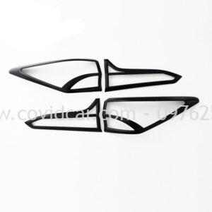 Ốp viền đèn hậu đen Toyota Fortuner 2017-2019